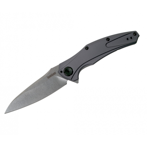 Нож складной Kershaw Bareknuckle 8,9 см, сталь 14C28N, рукоять Aluminium Grey