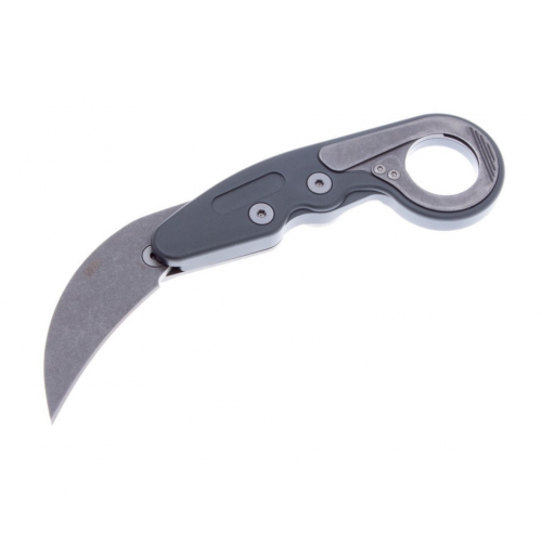 Нож складной CRKT Provoke Compact 5,7 см, сталь D2, рукоять T6-Aluminium, Grey