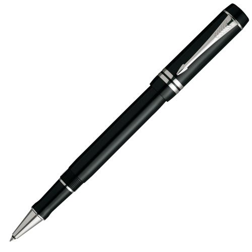 S0690620 Ручка-роллер Parker (Паркер) Duofold Black PT