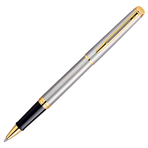 S0920350 Ручка-роллер Waterman (Ватерман) Hemisphere Stainless Steel GT