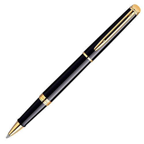 S0920650 Ручка-роллер Waterman (Ватерман) Hemisphere Mars Black GT