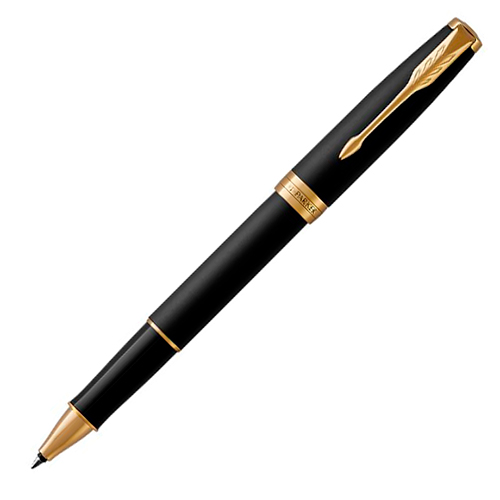 1931518 Ручка-роллер Parker (Паркер) Sonnet Core Matte Black Lacquer GT