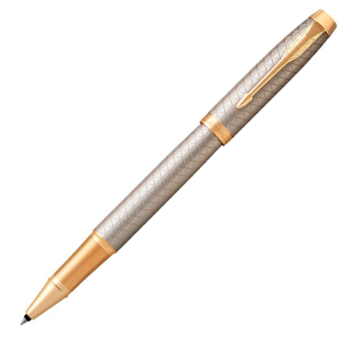 1931686 Ручка-роллер Parker (Паркер) IM Premium Warm Silver/Gold GT