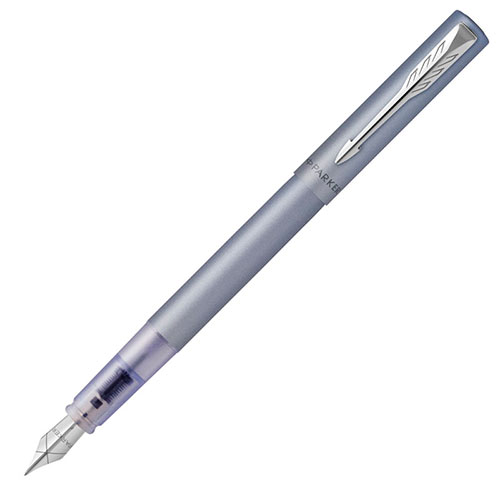 2159745 Перьевая ручка Parker (Паркер) Vector XL Silver Blue CT M