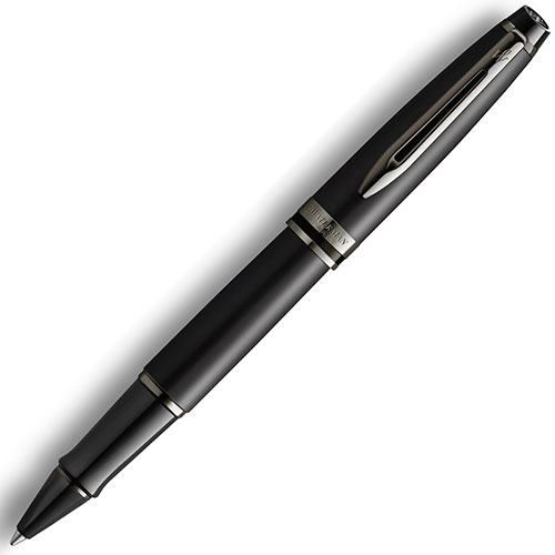2119190 Ручка-роллер Waterman (Ватерман) Expert DeLuxe Metallic Black RT
