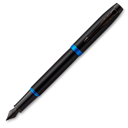 2172858 Перьевая ручка Parker (Паркер) IM Vibrant Rings Marine Blue BT F