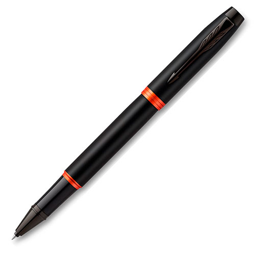 2172945 Ручка-роллер Parker (Паркер) IM Vibrant Rings Flame Orange BT