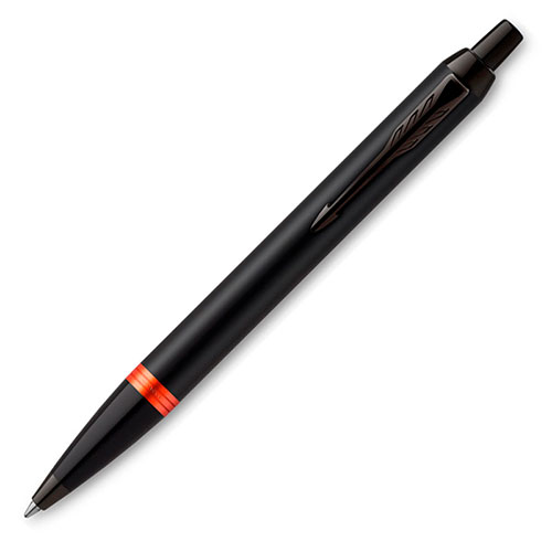 2172946 Шариковая ручка Parker (Паркер) IM Vibrant Rings Flame Orange BT