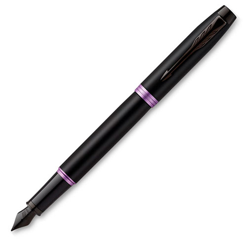 2172948 Перьевая ручка Parker (Паркер) IM Vibrant Rings Amethyst Purple BT F