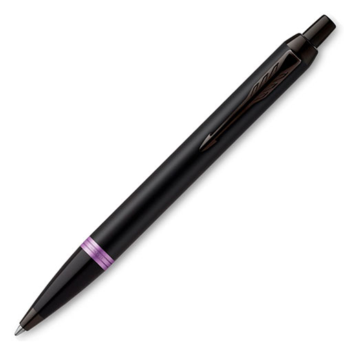 2172951 Шариковая ручка Parker (Паркер) IM Vibrant Rings Amethyst Purple BT