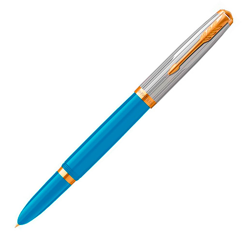 2169078 Перьевая ручка Parker (Паркер) 51 Premium Turquoise GT F