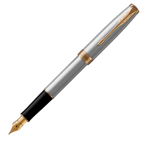 1931505 Перьевая ручка Parker (Паркер) Sonnet Core Stainless Steel GT M