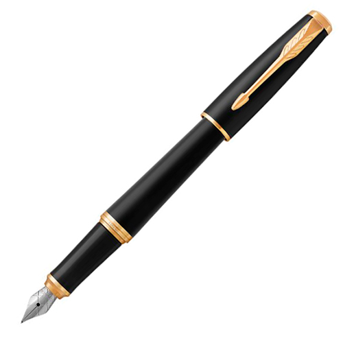 1931593 Перьевая ручка Parker (Паркер) Urban Muted Black Gold GT F