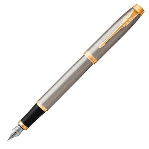 1931649 Перьевая ручка Parker (Паркер) IM Core Brushed Metal GT F
