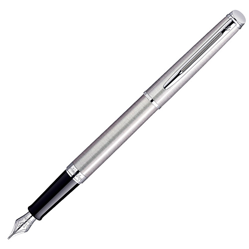 S0920410 Перьевая ручка Waterman (Ватерман) Hemisphere Stainless Steel CT F
