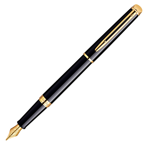 S0920610 Перьевая ручка Waterman (Ватерман) Hemisphere Mars Black GT F