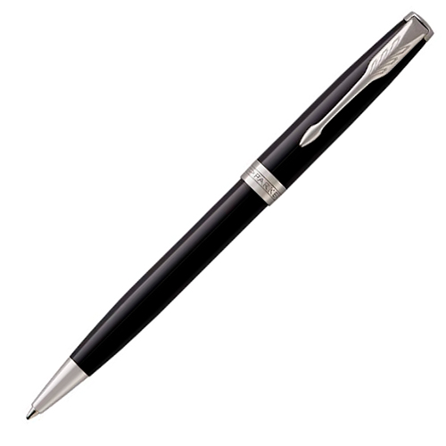 1931502 Шариковая ручка Parker (Паркер) Sonnet Core Black Lacquer CT