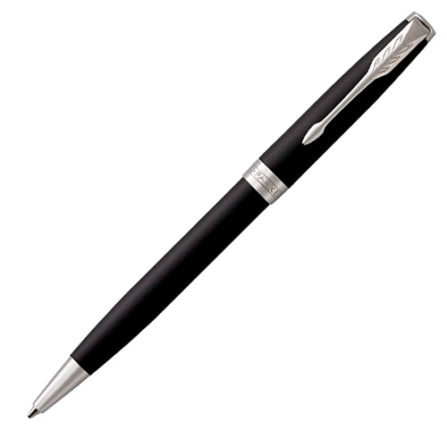 1931524 Шариковая ручка Parker (Паркер) Sonnet Core Matte Black Lacquer CT
