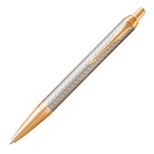 1931687 Шариковая ручка Parker (Паркер) IM Premium Warm Silver/Gold GT