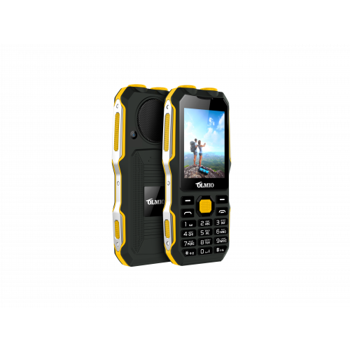 Мобильный телефон Olmio X02 (черный-желтый)