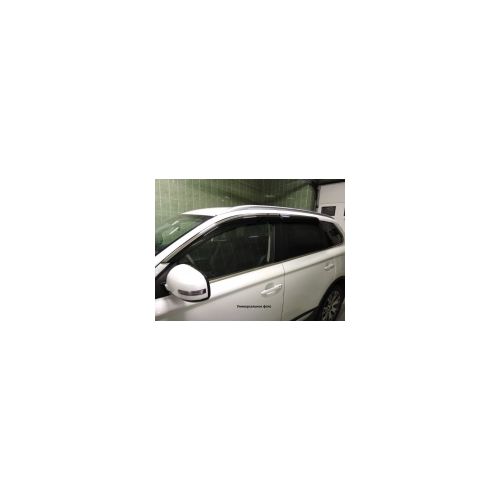 Дефлекторы боковых окон хромированные, OEM Style OEM-Tuning BMDC51223 для Mazda CX-5 (2015 - 2017)