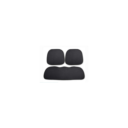Комплект накладок на сидения, 3 элемента, полиэстер, черные You Qiang QNG00265 для Hyundai Sonata (8G) DN8 2020-