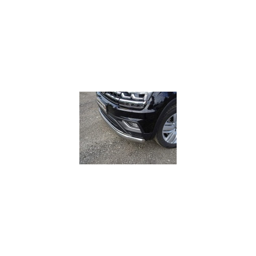 Защита передняя нижняя (овальная) (кроме комплектации турбо) TCC VWTER18-25 Volkswagen Teramont 2018-