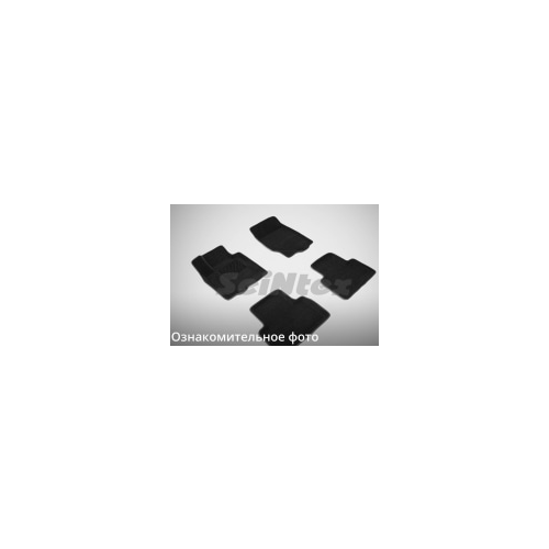 Коврики салона текстильные 3D, черные (МКПП) Seintex 89098 Ford Focus III 2015-