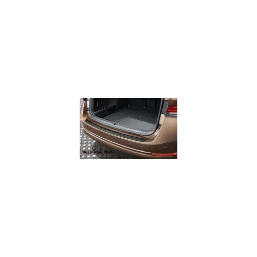 Накладка на задний бампер (седан, черная) Skoda 5E6061195 для Skoda Octavia 2020 -
