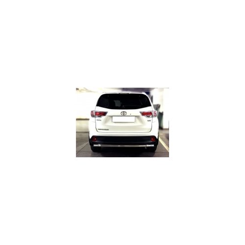 Защита заднего бампера d-60 Технотек HYG 2014_3.3 Toyota Highlander 2014 -