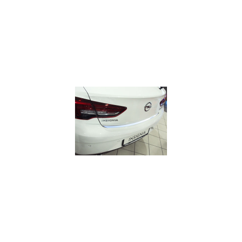 Накладка на дверь багажника (1 часть, шлифованная нержавеющая сталь) Croni SK04CKM Skoda Octavia II 2009 - 2012