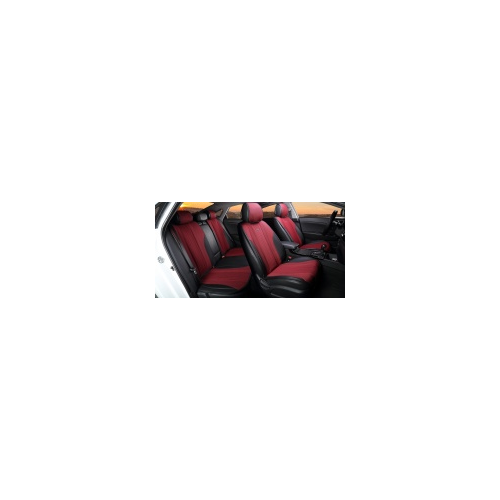 Комплект накидок на сиденья (красный) для KIA CERATO 2009 - 2013
