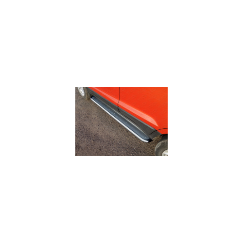 Боковые подножки, пороги с площадкой 42,4 мм (нержавеющая сталь) Компания ТСС FORECOSPOR14-09 Ford Ecosport 2014 - 2016