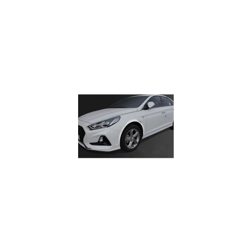 Накладки на колесные арки (хром) для Hyundai Sonata 2017 -