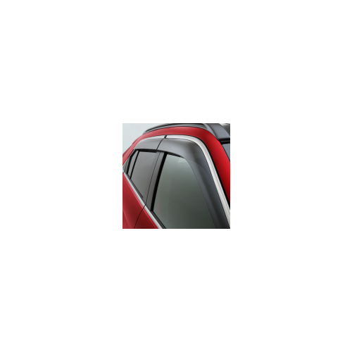 Дефлекторы на окна с хром молдингом MZ562928EX для Mitsubishi Eclipse Cross 2018 -