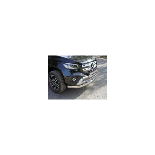 Защита передняя нижняя (овальная) TCC MERXCL18-05 Mercedes-Benz X-Class 2018-