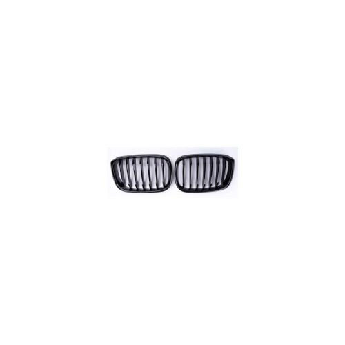 Решетка радиатора (цвет черный глянец, черный матовый, одинарные слоты) Carbuy CRBY053 для BMW X3 G01/G08 2017-