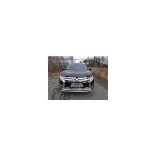 Защита передняя нижняя (короткая) TCC MITOUT15-01 Mitsubishi Outlander 2018