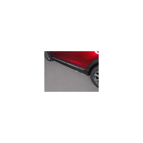 Пороги с площадкой TCC MAZCX917-18 Mazda CX-9 2017-