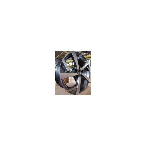 Диск колесный Carwel Тенис 1712 7xR17 5x114,3 ET47 ЦО66,1 серый с полированной лицевой частью 32829