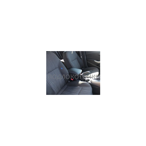 Подлокотник (черный, кожа) Опора России 0042 для Opel Astra "J" 2012 - 2016