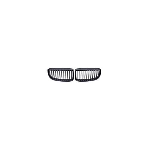 Решетка радиатора (цвет черный глянец, черный матовый, одинарные слоты) Carbuy CRBY007 для BMW 3 Series E90 2005-2008