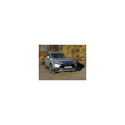 Защита передняя нижняя TCC MITOUT18-35 Mitsubishi Outlander 2018-
