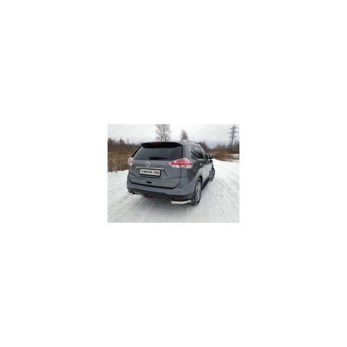Защита задняя (уголки) TCC NISXTR15-18 Nissan X-Trail 2018