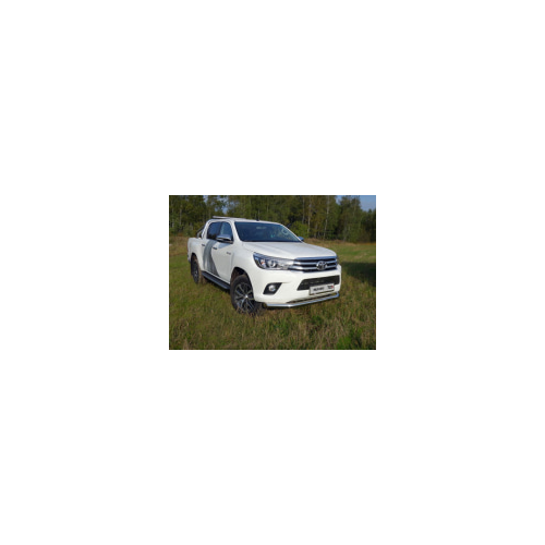Защита передняя нижняя 76,1 мм Компания ТСС TOYHILUX15-03 Toyota Hilux 2015-