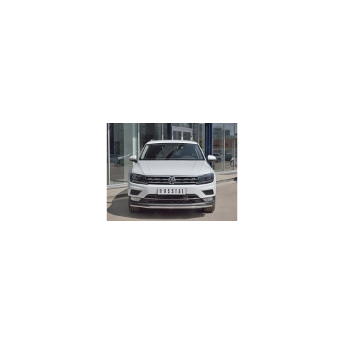 Передняя защита 63мм (КРОМЕ OFF ROAD) VGZ-002714 для Volkswagen Tiguan 2017-
