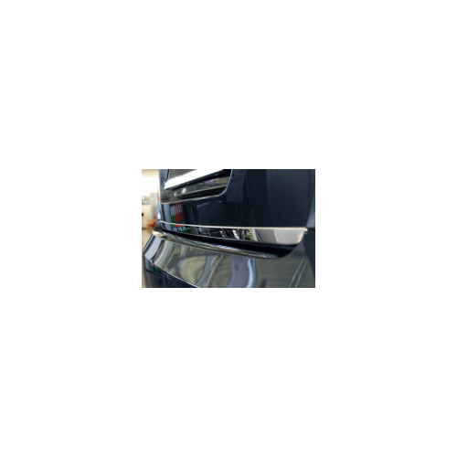 Накладка на дверь багажника (1 часть, нержавеющая сталь) Croni SK04CKP Skoda Octavia II 2009 - 2012