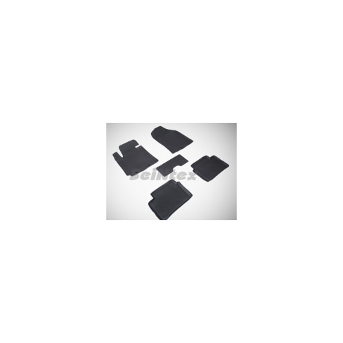 Коврики салона резиновые с высоким бортиком Seintex 82567 KIA Picanto 2011 - 2015