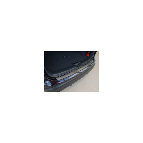 Накладка на задний бампер прямая матовая серия "ORIGINAL", нерж. сталь Alu-Frost 39-2020 для Mitsubishi Lancer 2007 -
