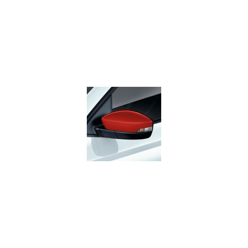 Накладки на боковые зеркала (красные) 6V0072530 для Skoda Rapid 2020 -